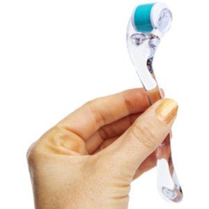 MIcroneedle Facial Roller w/540 .25mm needles Minimize Wrinkles Scars Fine Lines